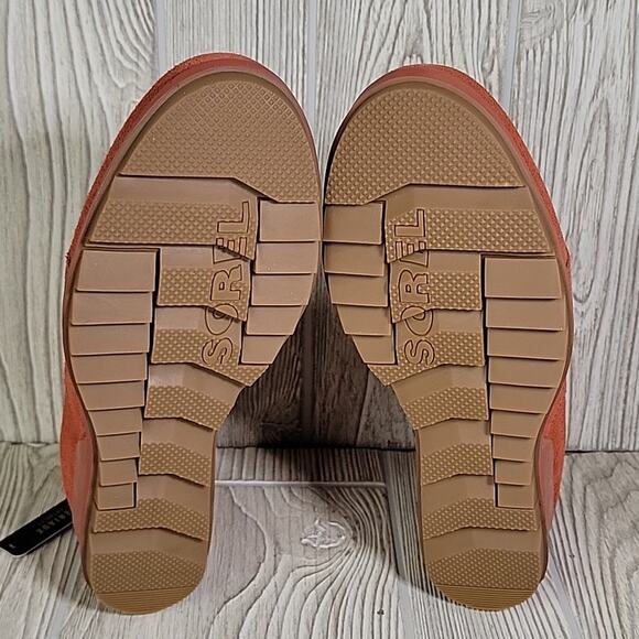 Sorel Evie Pull On Suede Leather Waterproof Ankle Boots Womens Size 9.5 NEW - Picture 8 of 12